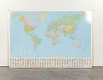 Ximple wereldkaart, 142 x 98 cm, Ophalen of Verzenden, Gebruikt