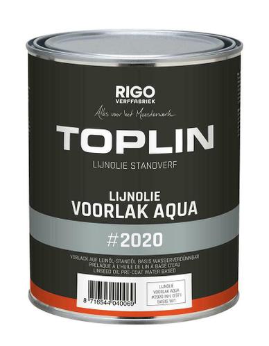 TOPLIN #2020 AQUA VOORLAK voor binnen en buiten + GRATIS MOT