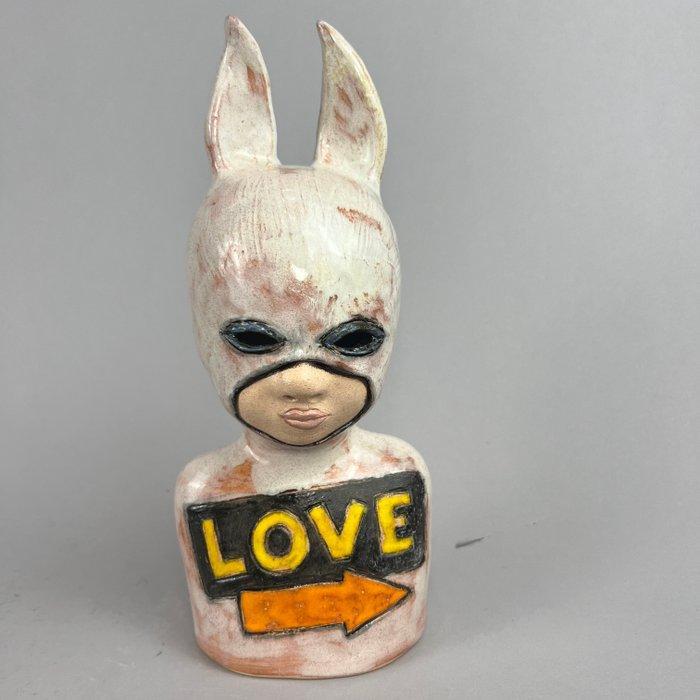 Iwo Rynkiewicz (XX-XXI) - sculptuur, Love - hand made - 31, Antiek en Kunst, Curiosa en Brocante