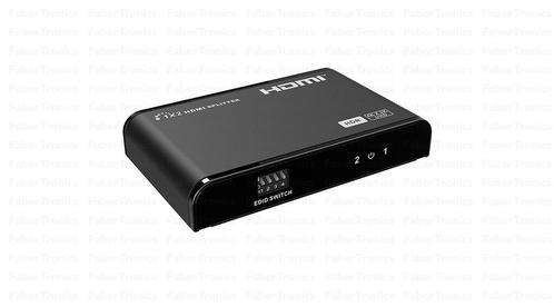 HDMI splitter 2 poort 3D 4K Pro Edid - Huismerk, Doe-het-zelf en Bouw, Elektriciteit en Kabels, Ophalen of Verzenden