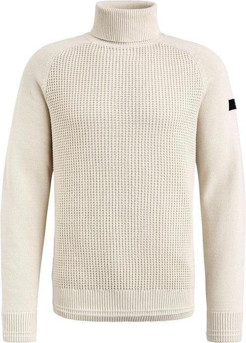 PME Legend Knitted Coltrui Ecru maat Maat 52/54 (L) Heren, Kleding | Heren, Truien en Vesten, Beige, Nieuw, Maat 52/54 (L), Verzenden
