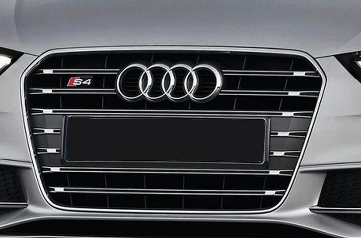 Grill Audi S4 (B8) platinumgrau, incl. S4-Logo | A4 (B8/B81), Auto-onderdelen, Carrosserie, Nieuw, Audi, Verzenden