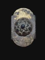 Middeleeuwen, kruisvaardersperiode Brons Rare Gold Gilded, Antiek en Kunst