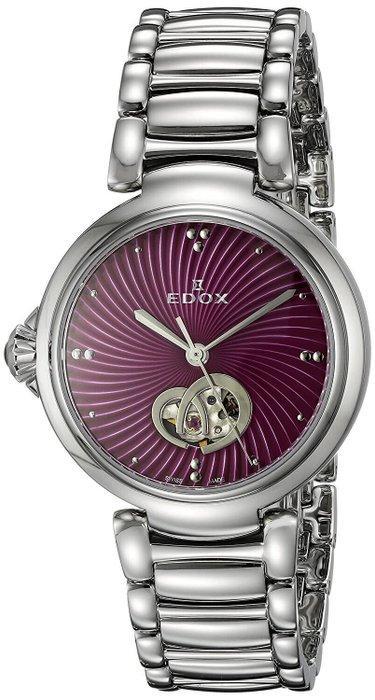 Edox - LaPassion Open Heart - 85025-3M-ROIN - Dames - 2020+, Handtassen en Accessoires, Horloges | Heren