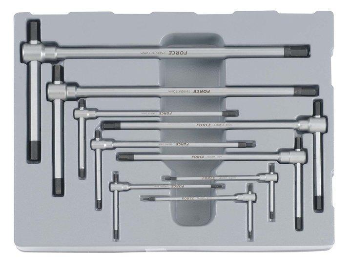 T-greep inbus sleutelset verstelbaar 9 delig, Autos : Divers, Outils de voiture, Envoi