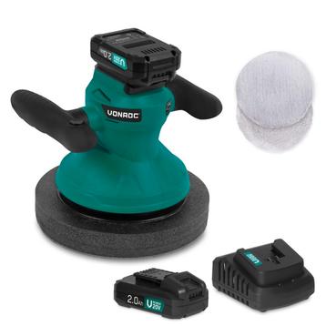 Accu polijstmachine 20V – 2.0Ah - Ø240mm | Incl. 2 accu’s en, Verzenden