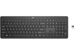 HP -  Draadloos Toetsenbord 230 Azerty Zwart, Computers en Software, Toetsenborden, Verzenden, Draadloos, HP, Nieuw