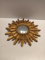 Wandspiegel - Hout, Glas, Metaal, kunsthars - Zonnespiegel