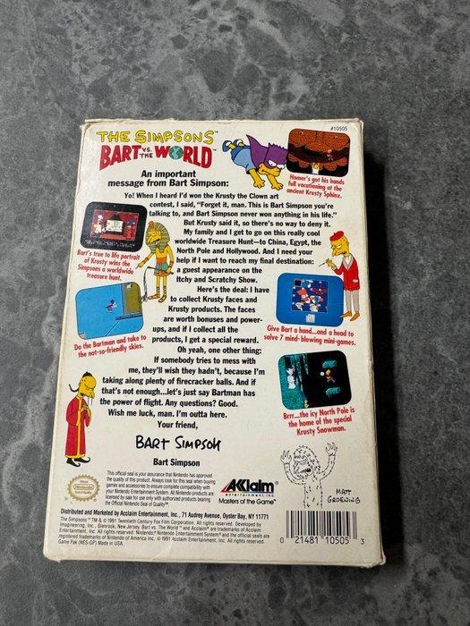 Nintendo - Nes - The Simpsons Bart vs. the World- rev A -, Consoles de jeu & Jeux vidéo, Consoles de jeu | Accessoires Autre