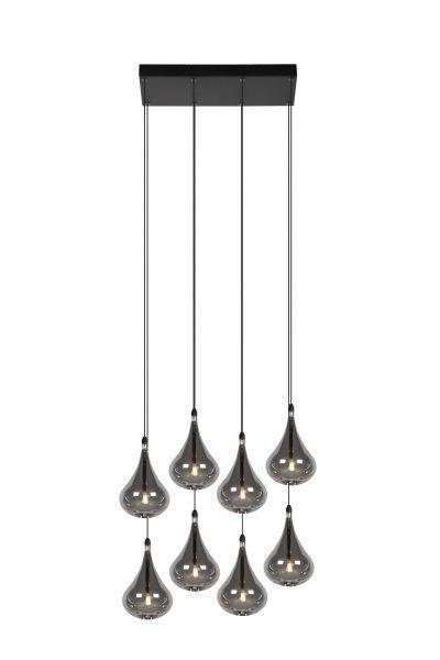 Hanglamp Lucide TEARS -  - LED Dimb. - G4 - 8x1,5W, Huis en Inrichting, Lampen | Hanglampen, Nieuw, Verzenden