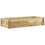 vidaXL Plantenbak 197x100x40 cm geïmpregneerd grenenhout, Tuin en Terras, Verzenden, Nieuw
