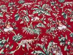 Tissu tropicale Oeko-Tex avec de mignons singes - Le paradis