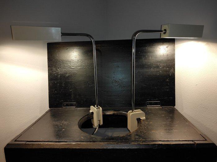 Bremshey - Gebogen tafellamp (2) - PVC - BREMSHEY, Antiek en Kunst, Antiek | Meubels | Stoelen en Sofa's