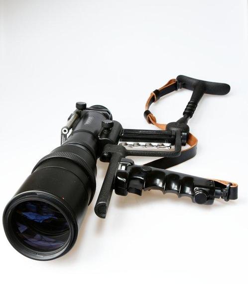 Novoflex Novoflexar Rapid Focus pistol Tele 5.6/400MM T met, Verzamelen, Foto-apparatuur en Filmapparatuur