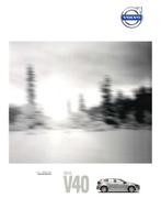 2014 VOLVO V40 BROCHURE NEDERLANDS, Livres