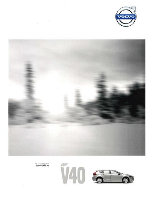 2014 VOLVO V40 BROCHURE NEDERLANDS, Livres, Autos | Brochures & Magazines