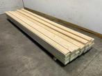 Veiling - 25x Vuren blokhutprofiel mes- en groef 420x14,5x4,, Doe-het-zelf en Bouw, Hout en Planken, Nieuw