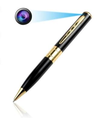 Spy pen mini HD camera audio video opnemen SD 1280x960 *goud, Verzenden