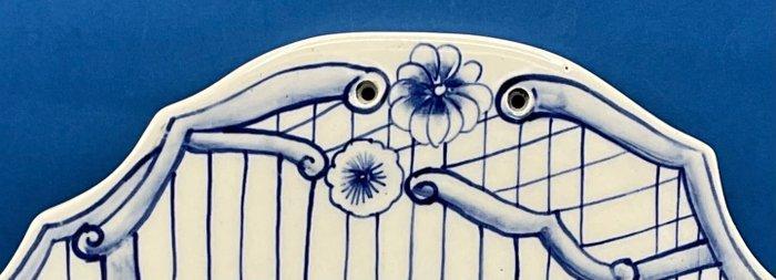 Vogelkooi kanarie - Plaquette - Aardewerk, Antiek en Kunst, Kunst | Designobjecten