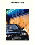 1992 BMW 3 SERIE BROCHURE NEDERLANDS, Livres, Autos | Brochures & Magazines