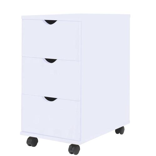 vidaXL Ladekast 33x45x60 cm wit, Huis en Inrichting, Kasten | Overige, Nieuw, Verzenden