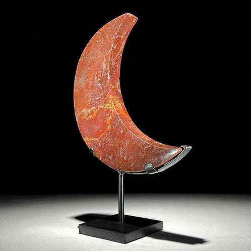 PAS DE PRIX DE RÉSERVE - Éclatant jaspe rouge En forme de, Antiek en Kunst, Kunst | Designobjecten