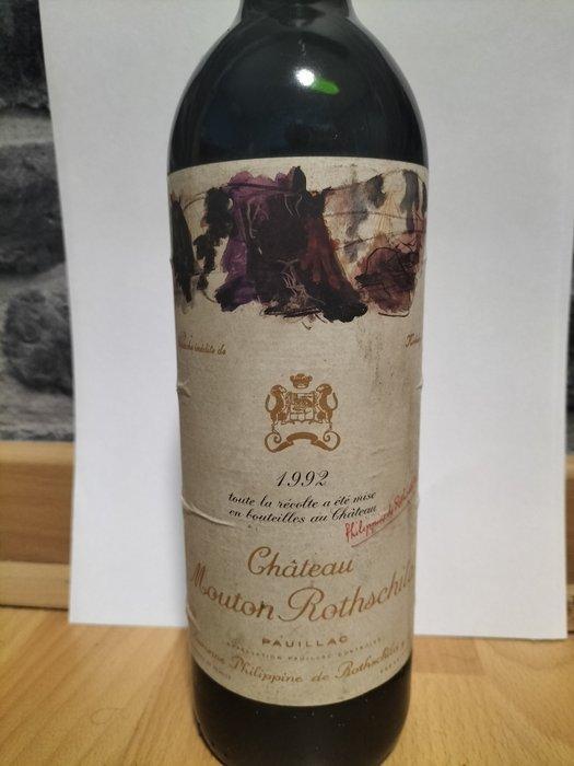 1992 Chateau Mouton Rothschild - Pauillac 1er Grand Cru, Verzamelen, Wijnen