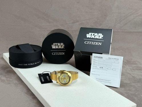Citizen - Star Wars C-3PO Bullhead Chronograph Date - Zonder, Handtassen en Accessoires, Horloges | Heren