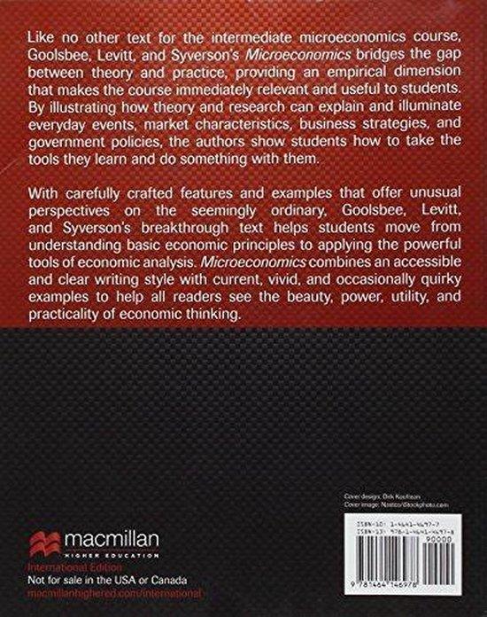 Microeconomics 9781464146978 Austan Goolsbee, Boeken, Taal | Engels, Gelezen, Verzenden