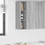 vidaXL Hangkast met opslag Grijs Sonoma 20 x 29,5 x 80 cm, Verzenden, Nieuw