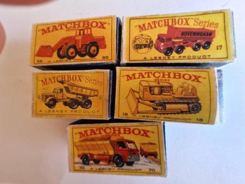 Matchbox - Model vrachtwagen  (5) - Collection Of Five, Hobby & Loisirs créatifs, Voitures miniatures | 1:5 à 1:12