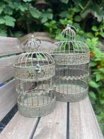 Vogelkooi (2) - Metaal - Set van 2 vogelkooien
