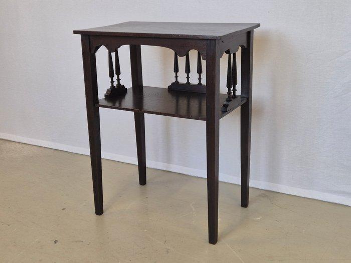 Bijzettafel - Eik - Arts en Crafts, Antiek en Kunst, Kunst | Designobjecten