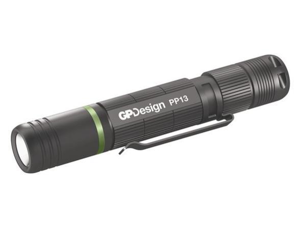 Veiling - GP Design PP13 LED zaklamp Celaeno, Caravans en Kamperen, Zaklampen, Nieuw