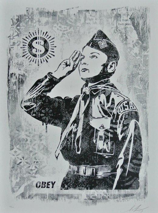 Shepard Fairey (OBEY) (1970) - Learn To Obey Stencil Series, Antiek en Kunst, Kunst | Designobjecten