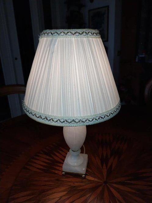 Lampe de table - Albâtre - Lampe en albâtre, Antiek en Kunst, Curiosa en Brocante