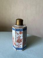 Chinese tea caddy - Koper, Porselein, imari porselein -