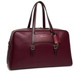 Santoni - Santoni Burgundy leather weekend bag 2150.00€ -, Handtassen en Accessoires, Tassen | Damestassen, Nieuw