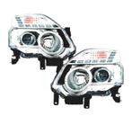 Phares Pour Nissan X-Trail 11-13 Gris Fumé, Verzenden