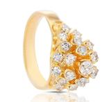 Zonder Minimumprijs - Ring - 18 karaat Geel goud - 0.65ct., Nieuw