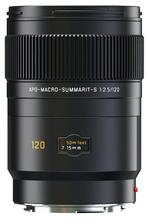 Leica 11070 120mm F/2.5 APO-Macro-Summarit-S zwart OUTLET, Zo goed als nieuw, Verzenden