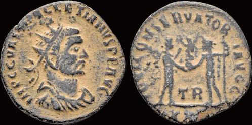 284-305ad Roman Diocletian Ae radiatus Diocletian receivi..., Postzegels en Munten, Munten en Bankbiljetten | Verzamelingen, Verzenden