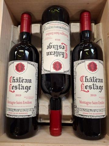 2019 Château Lestage - Montagne-Saint-Émilion - 6 Flessen beschikbaar voor biedingen