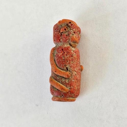 Tribus côtières de la vallée de lIndus Corail Talisman de, Antiek en Kunst, Antiek | Overige Antiek
