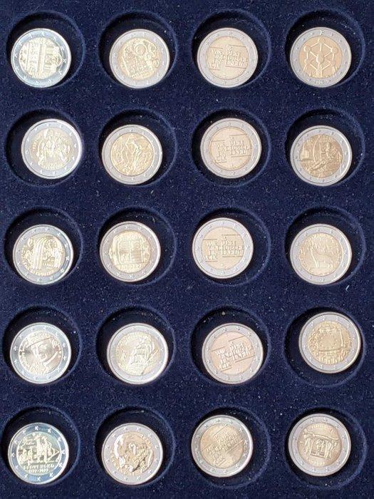 Europa. 2 Euro 2006/2025 (20 coins) (Zonder minimumprijs), Timbres & Monnaies, Monnaies | Europe | Monnaies euro