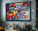 Ksavera - Cubism A1412 - abstract painting on XXL canvas, Antiek en Kunst