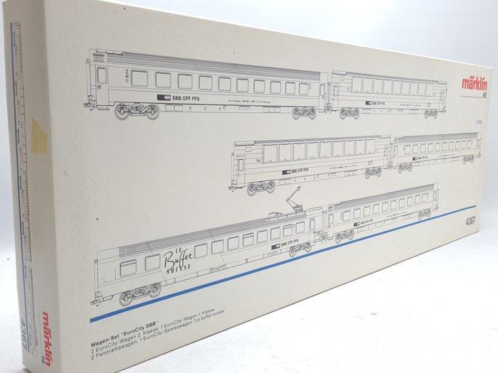 Märklin H0 - 4367 - Modeltrein personenwagonset (1) -, Hobby & Loisirs créatifs, Trains miniatures | HO