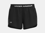 Under Armour Tech Play Up Shorts-Blk - Maat LG, Kleding | Dames, Zwart, Maat 42/44 (L), Nieuw, Ophalen of Verzenden