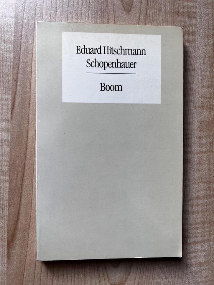 SCHOPENHAUER 9789060098707 Hitschmann, Boeken, Psychologie, Gelezen, Verzenden