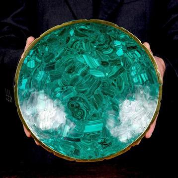 Malachite de la meilleure qualité du Congo - Bol précieux